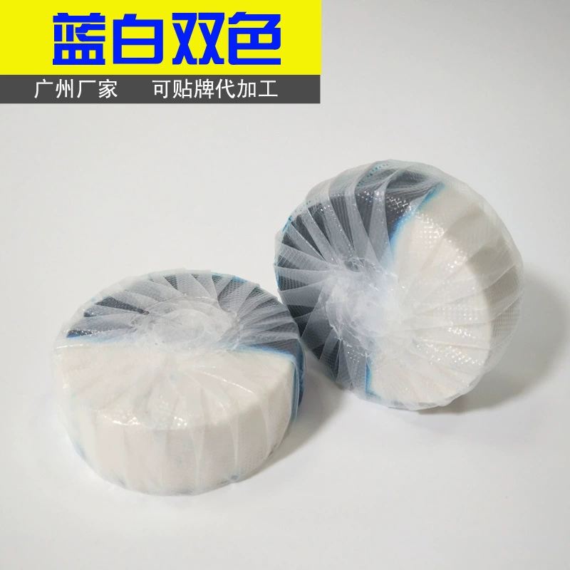 50 г сине-белый двухцветный туалет туалет 30 дней