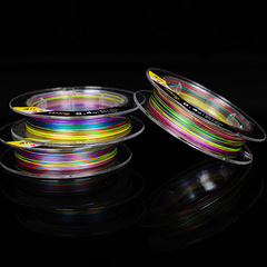 Five Colors 9 Model 100 Meter Large Capacity Dacron Braided Fishing Line for Lure Fishing, Anti-Bite and Wear-Resistant Main Line Fishing Line Wholesale