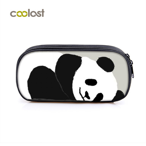 New Cute Panda Lead Bag Korean Style Children's Study Supplies Oxford Cloth Pen Case for Drop Shipping