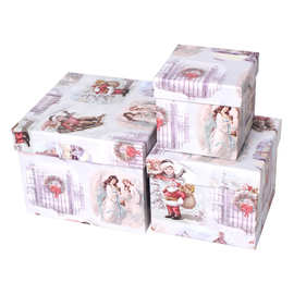 定货茶叶圣诞节包装盒订货硬纸板天地盖礼盒翻盖礼品包装盒可订货