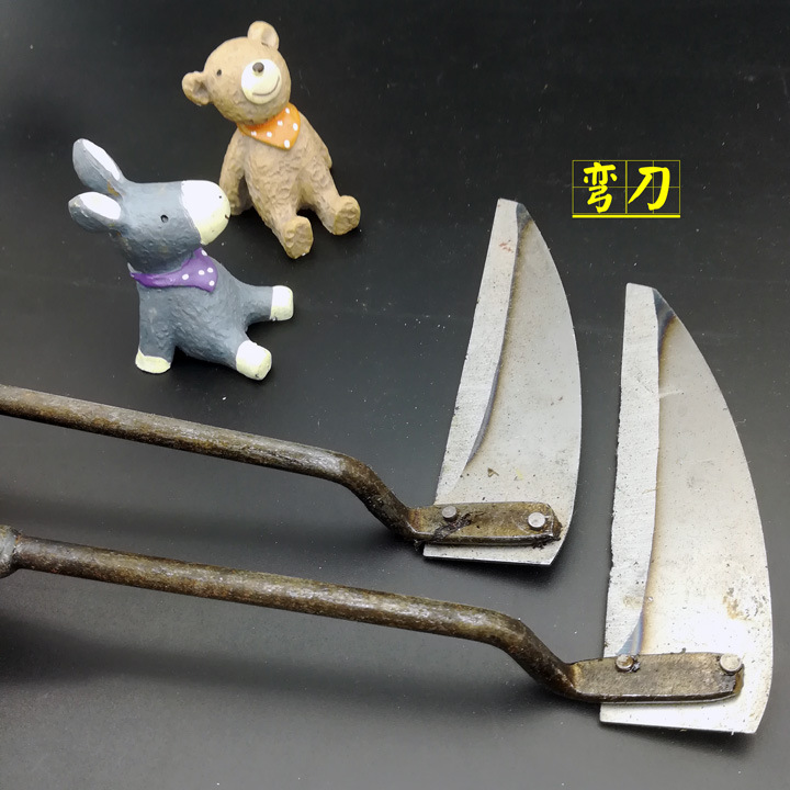N2135 Hoz del hogar flor azada Rake pequeña azada necesidades diarias 2 yuanes segunda compra de suministros de la tienda de yuanes
