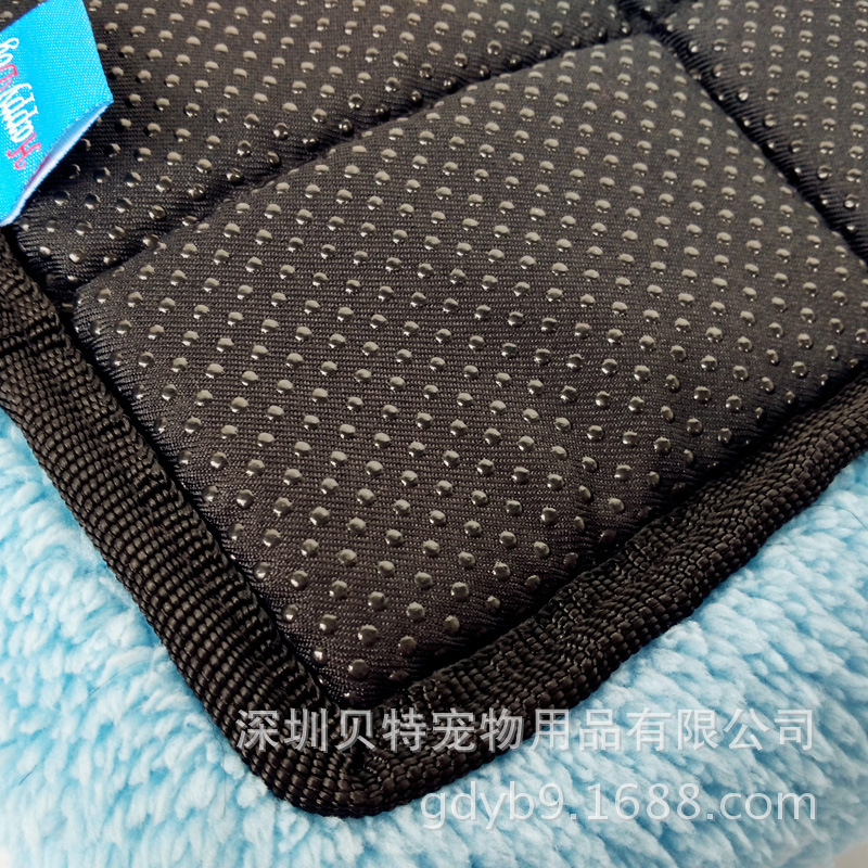 Cama acolchada para perros y gatos — cojín de felpa para todas las estaciones, apto para razas grandes, medianas y pequeñas