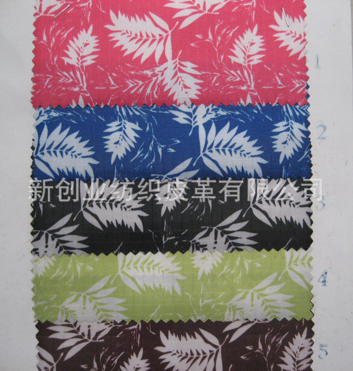 箱包面料和里料涤纶格子印花牛津布印花布格子箱包系列牛津布草丛