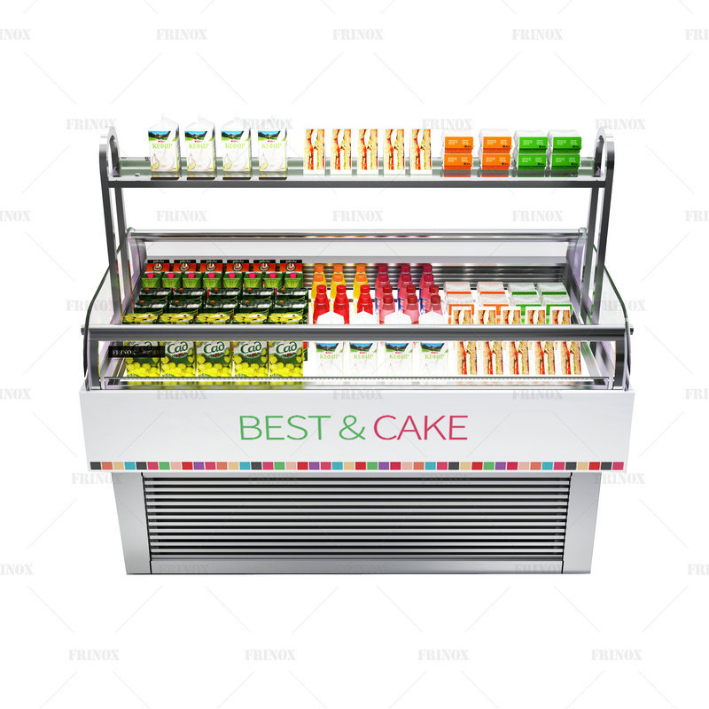 三代展示柜连上架 转角蛋糕展示柜 保鲜冷藏设备