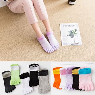 2024 Zhuji Носки пальцы носки делятся на носку весенней и летней тенденции хлопковые носки Zhuji.