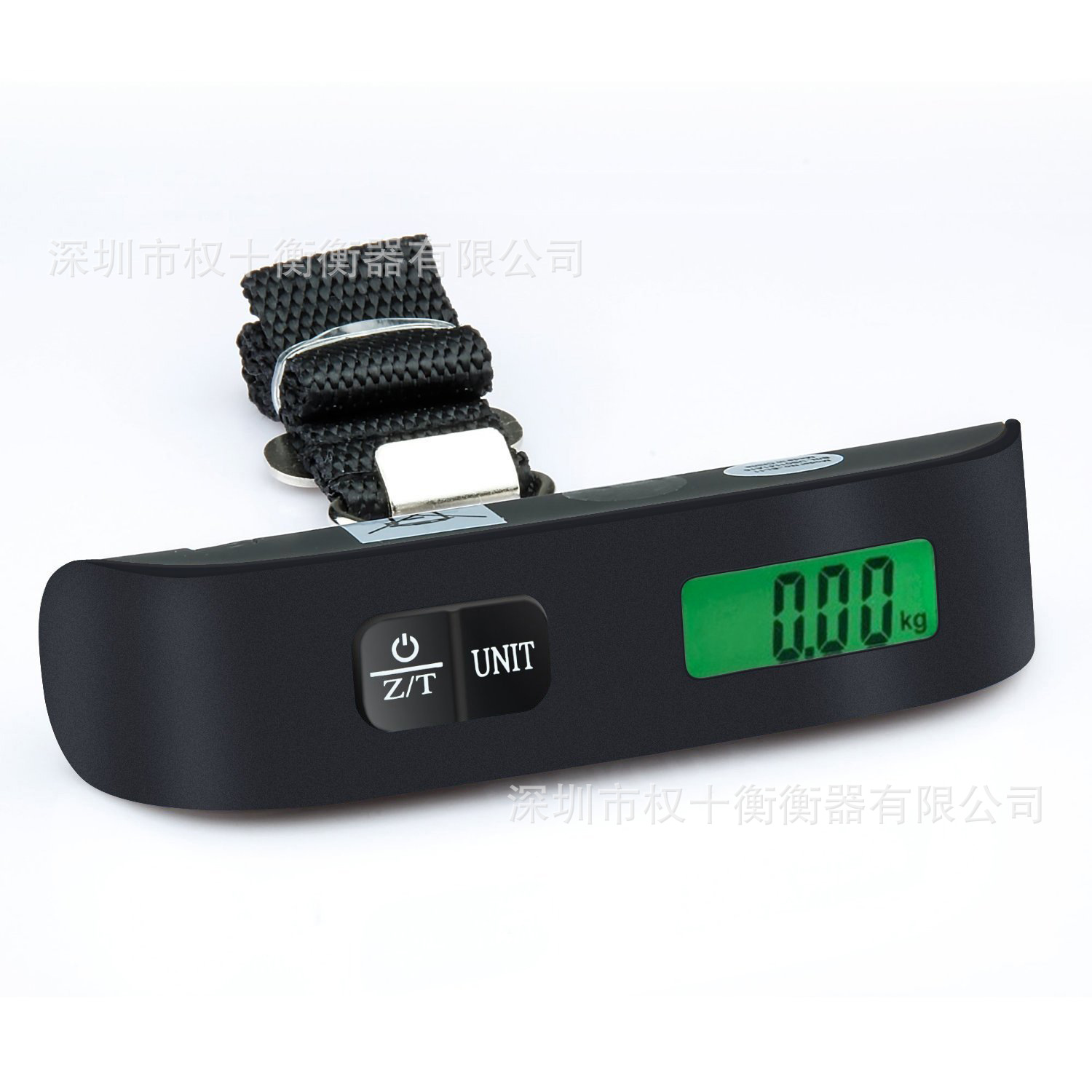 工厂直销迷你手提便携式手提行李秤 50kg旅行高精度夜视电子秤