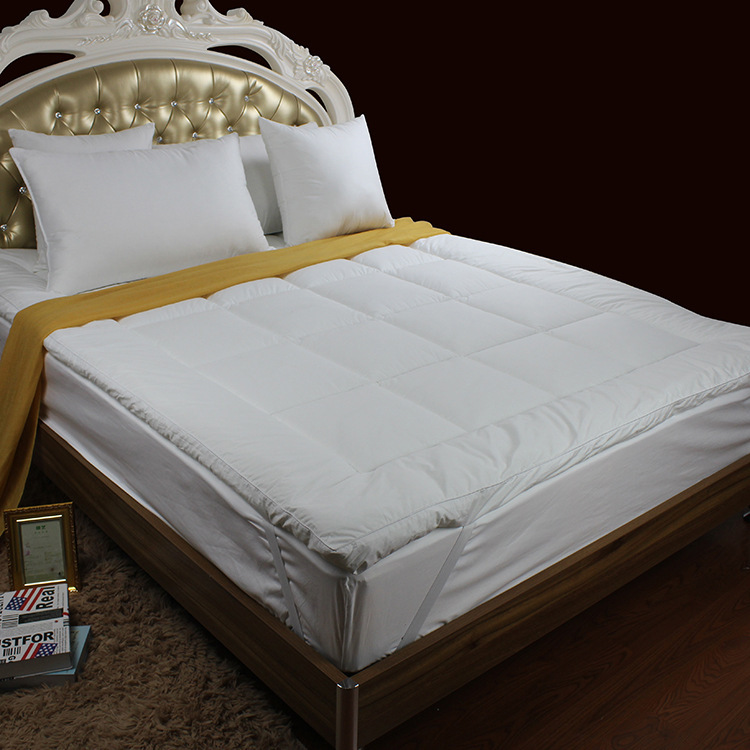 Hotel hotel bed bedding protection pad padded mattress feather velvet bed pad manufacturers wholesale Hotel hotel bed bedding protection pad padded mattress feather velvet bed pad manufacturers wholesale