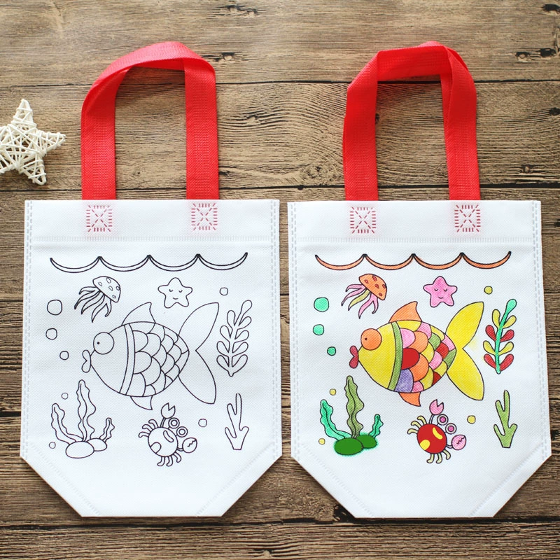 Ecological coloring book for kindergarten, DIY, graffiti