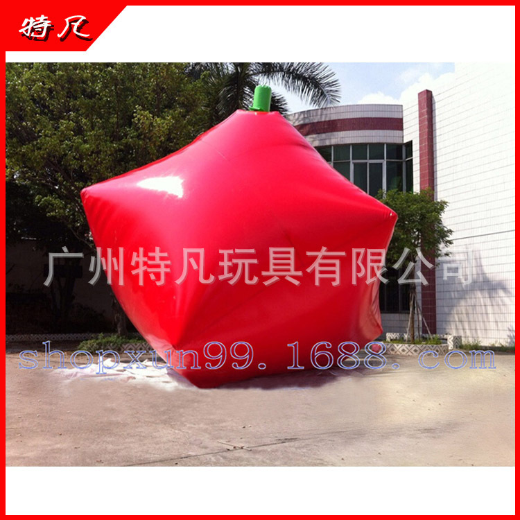 厂家供应充气西红柿胡萝卜模型充气卡通气模广告展览气模 热