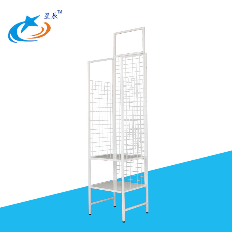 厂家定 制胶水展示架五金工具展架家用花盆陈列架网格灭火器货架