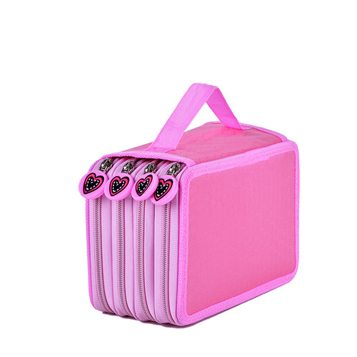 Secret Garden Professional Coloring Four-Layer Pen Pouch Shockproof and Anti-Fall Sketching Colored Pencil Coloring 72-Hole Stationery Bag Wholesale