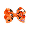 Cartoon hairgrip with bow, children's hair accessory, halloween, wholesale