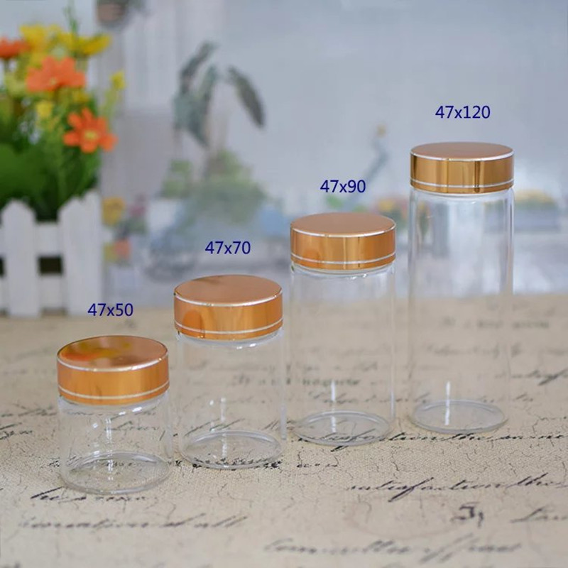 管制玻璃瓶80ml药瓶花茶瓶胶囊玻璃瓶100ml分装瓶高硼硅玻璃瓶