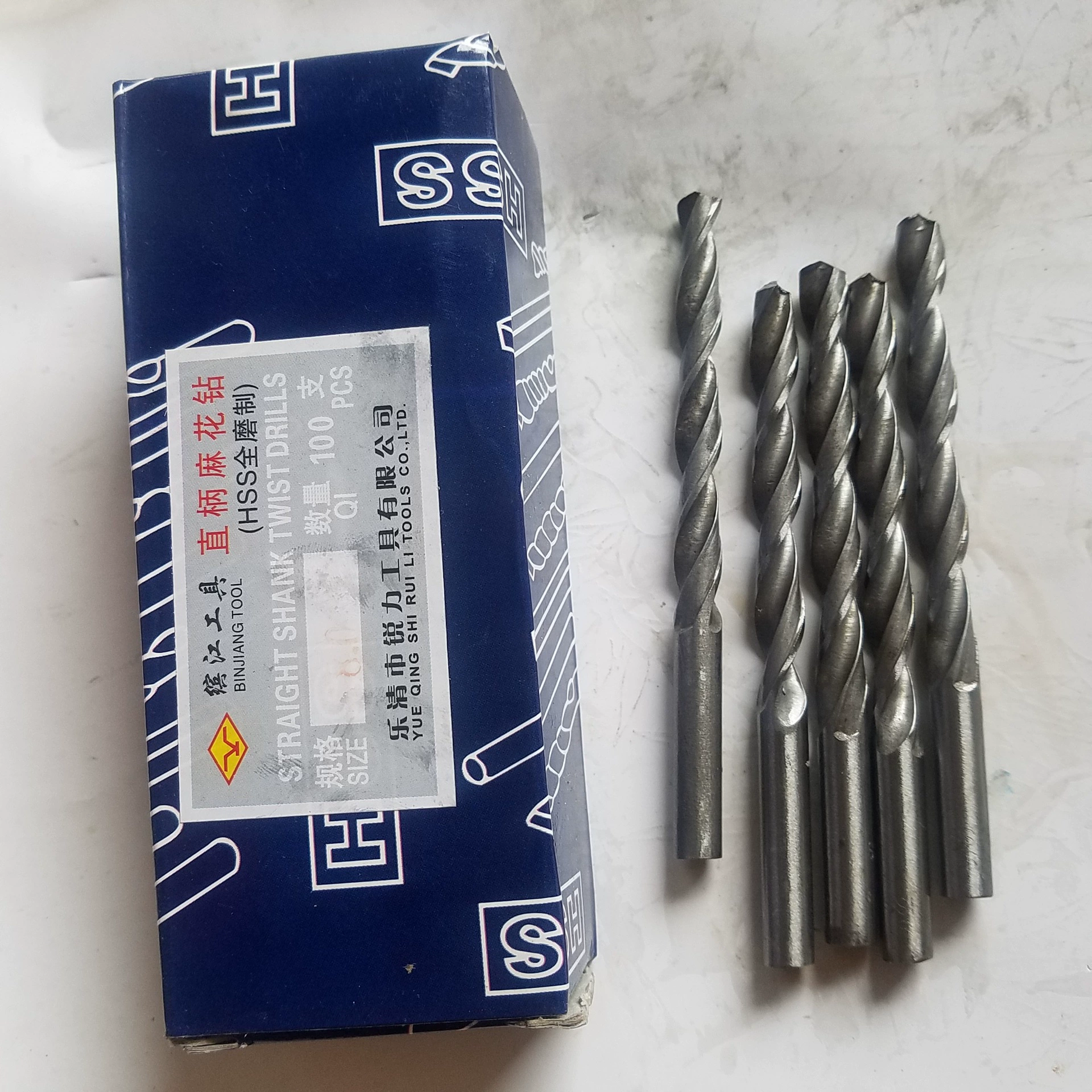 Книга железный лист алюминиевый сплав сверло для деревянной доски спиральное сверло с прямым хвостовиком спиральное сверло