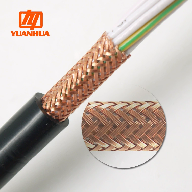 Чистая медная проволока ZCRVVP12 Core Shield Wire 0.12-1.5 квадратная медная сеточная щит провода для охраны Интеллектуальный Контроль