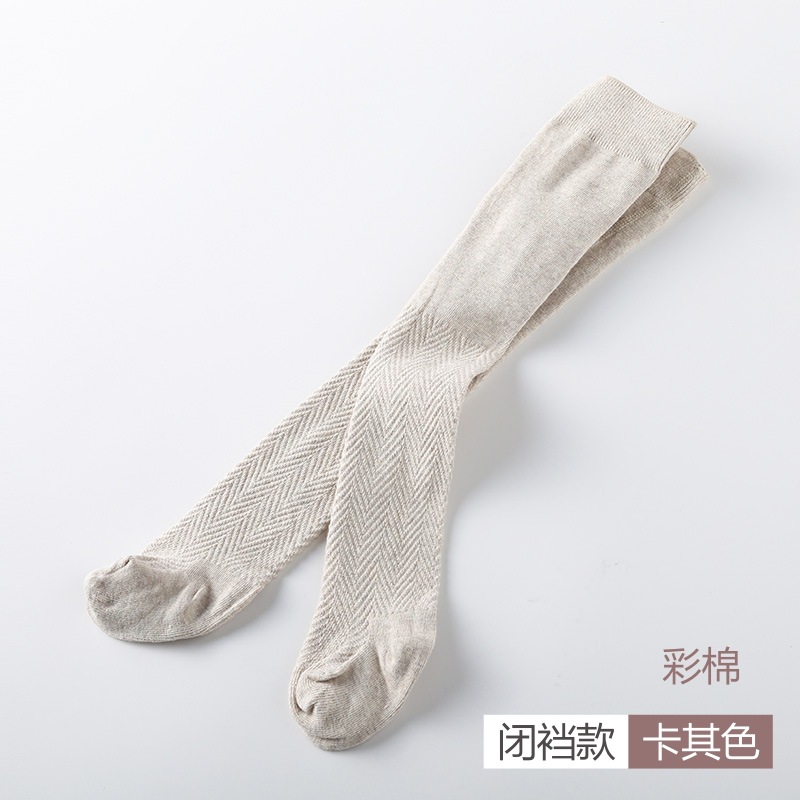 Primavera y otoño ola bebé pantimedias niñas cómodo algodón polainas de los niños populares en línea vivir