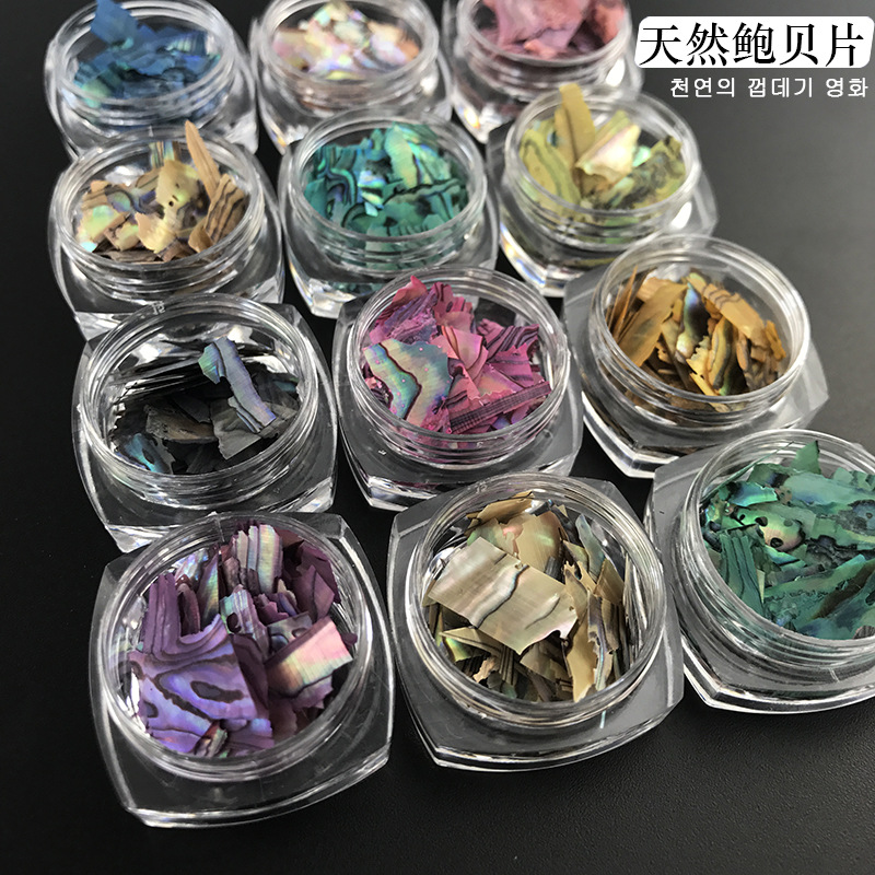 Organic nail decoration