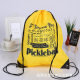 Spot 210D Polyester Drawstring Pocket Polyester Drawstring Pocket Custom Marathon Event Bag Drawstring Backpack