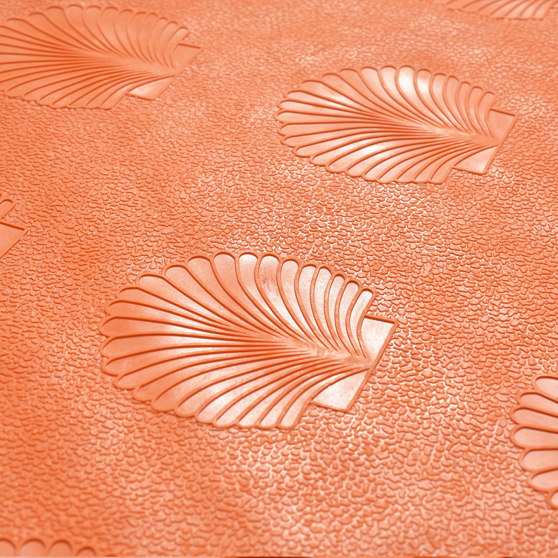 Directo de fábrica Shell de goma baño ducha antideslizante estera impermeable alfombra del piso del hogar inodoro alfombra del piso anti-caída con ventosa