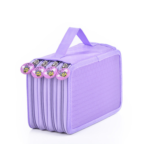 Secret Garden Professional Coloring Four-Layer Pen Pouch Shockproof and Anti-Fall Sketching Colored Pencil Coloring 72-Hole Stationery Bag Wholesale