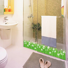 Lvkang wall sticker SK7044 green grass meadow bedroom living room TV sofa background decoration removable sticker