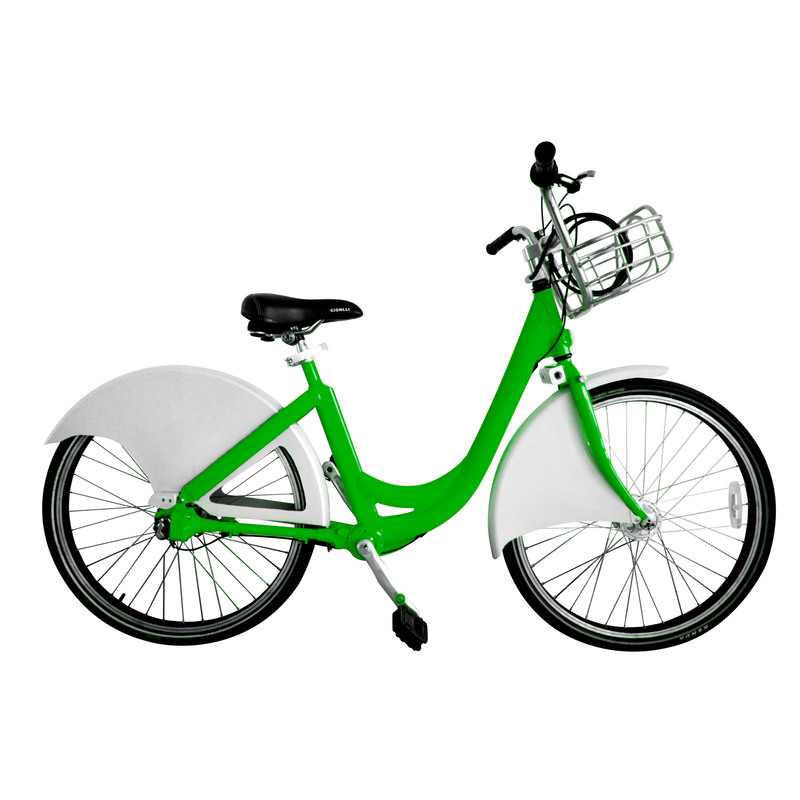 Taiwan All-in-One Wheel Chainless Drive Shaft Public Bicycle Bluetooth Smart Unlock City Shared Bicycle