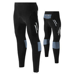 Outdoor sports pants for men, mountain bike clothing with 4D foam, wear-resistant riding pants, high elastic breathable long pants, cross-border wholesale