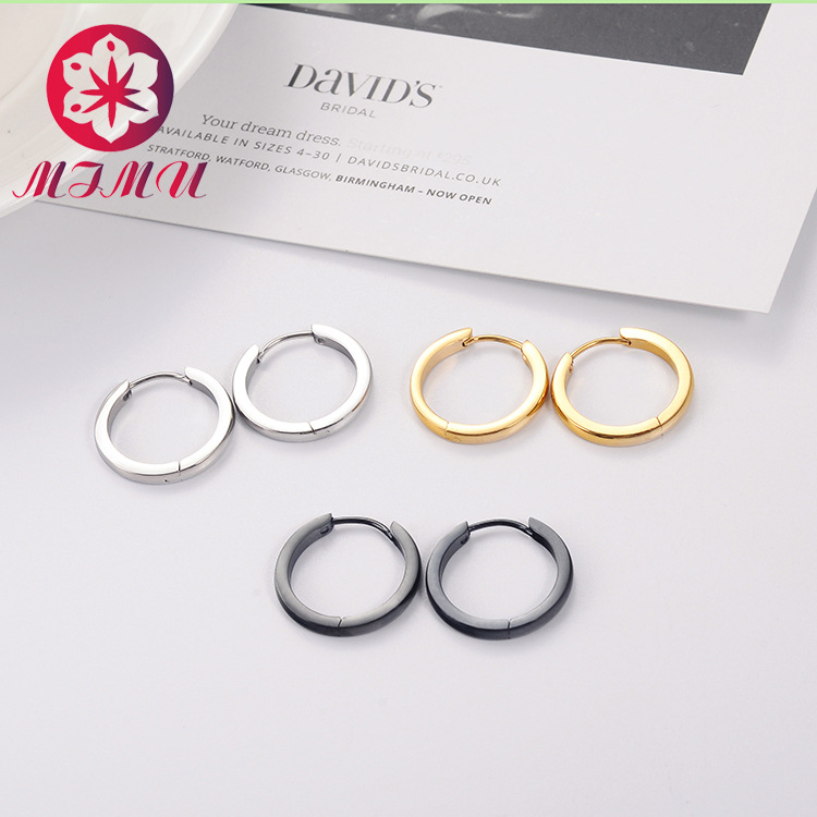 fashionable earrings stainless steel