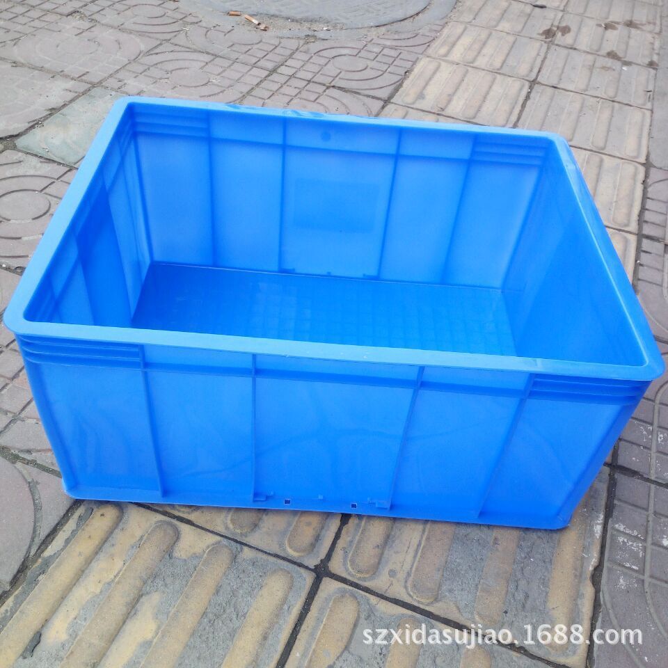 厂家批发电子周转框塑胶箱22号加厚塑料周转箱 五金物料箱