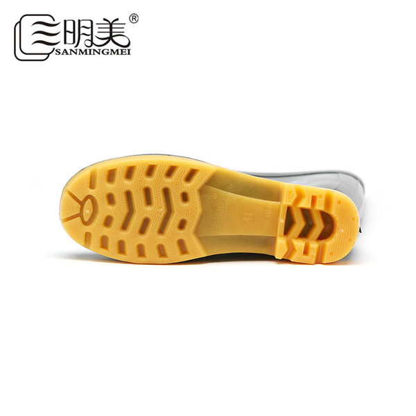 Rain boots black rain boots non-slip waterproof mid-high…