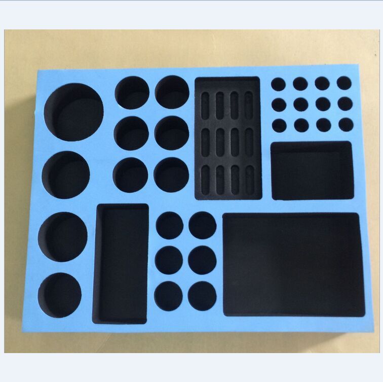 厂家供应红酒瓶易碎品EVA包装内托 泡棉包装盒填充 海绵防震内衬