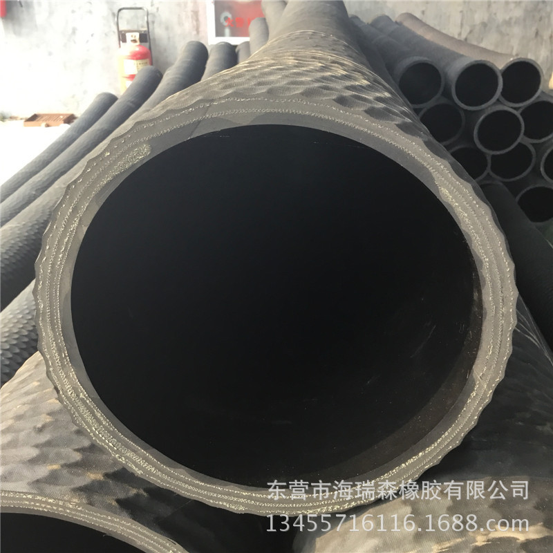 橡胶钢丝输水胶管工矿业吸排水防洪排涝大流量输水用输水钢丝软管
