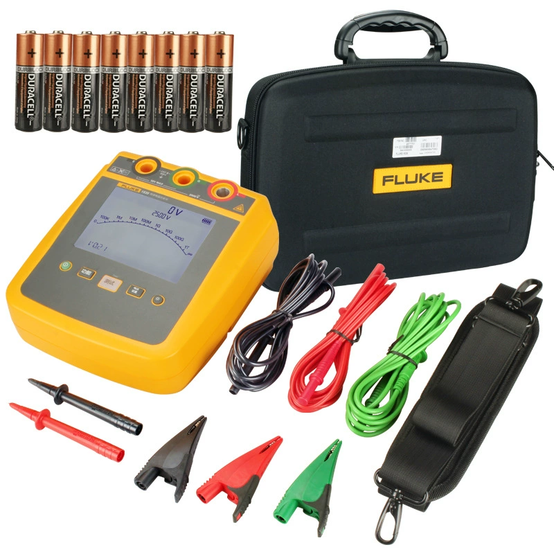 FLUKE/Fluke F1535 измеритель сопротивления 2500В тестер сопротивления изоляции F1537 тест на высокое напряжение