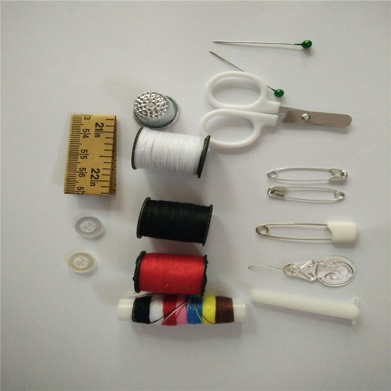 Sewing Box Set Household Export Sewing Accessories Small Scissors Syringe Hotel Travel Mini Sewing Set