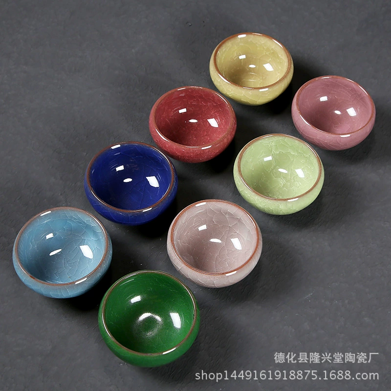 Ceramic colorful candle, tea set, tea cup, Birthday gift