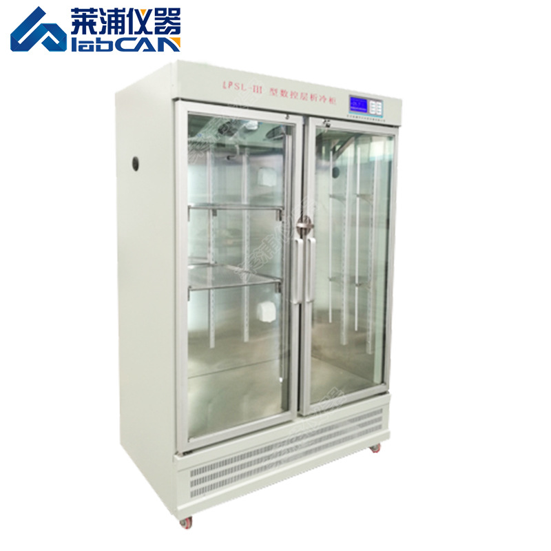 莱浦LPLS-Ⅲ 不锈钢层析柜 双开门层析实验冷柜 药品冷藏柜 实验