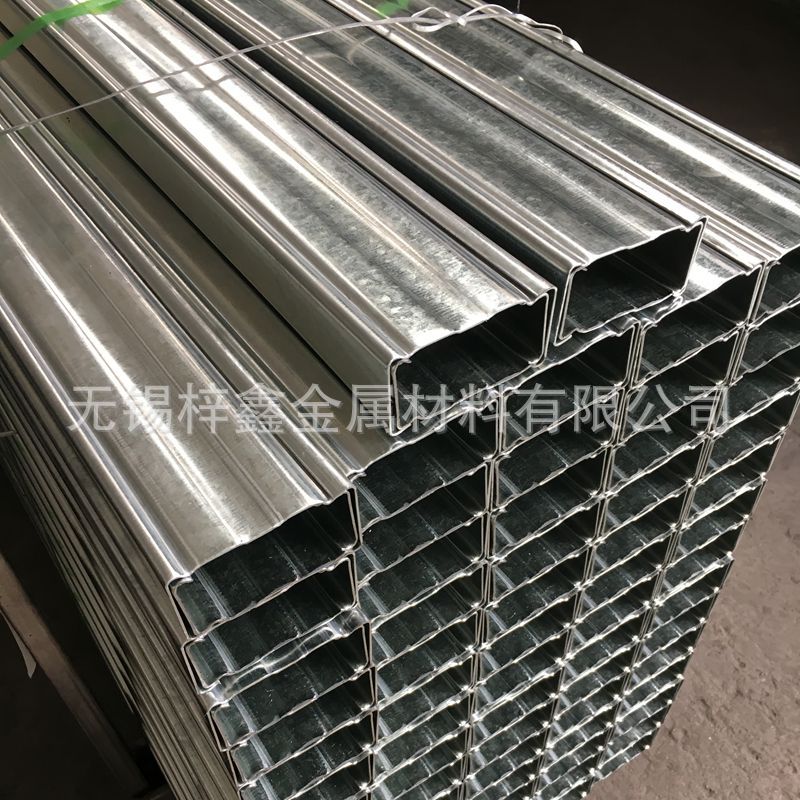 现货抱焊梁热镀锌角钢50*100钢制堆垛式仓库重型货架型材包合梁