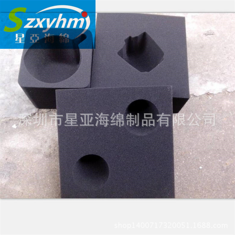 厂家供应 白色海绵贴绒内托 首饰戒指泡绵包装内衬