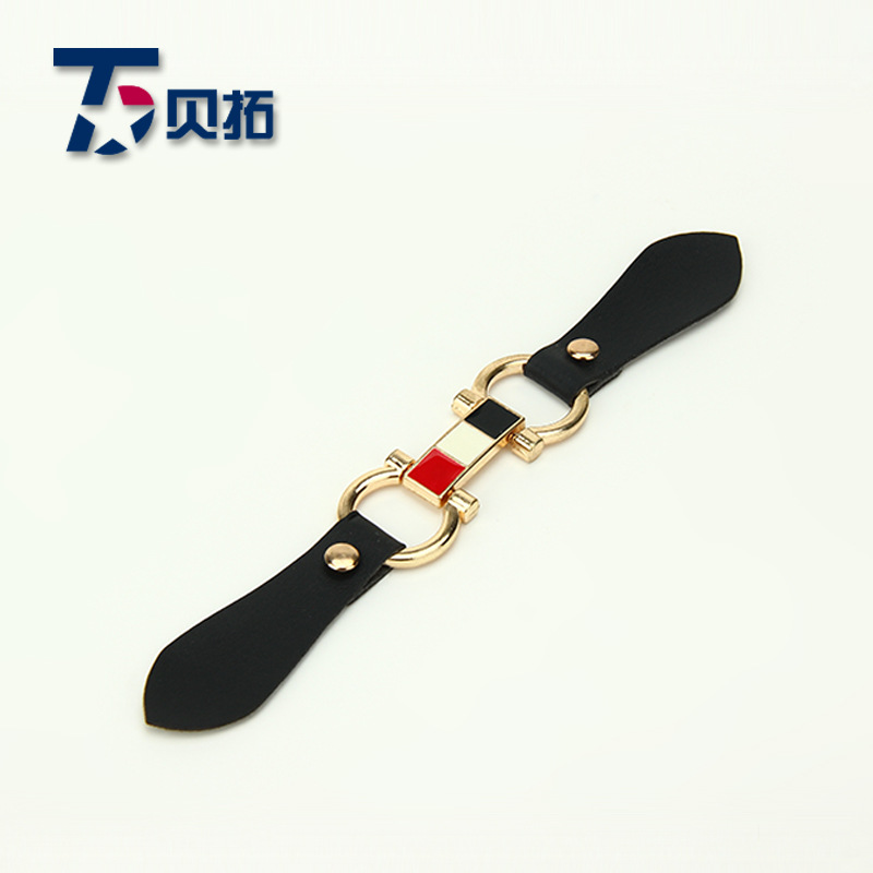 服装装饰纽扣大衣腰扣 装饰皮扣 辅料配件皮革风衣金属对扣