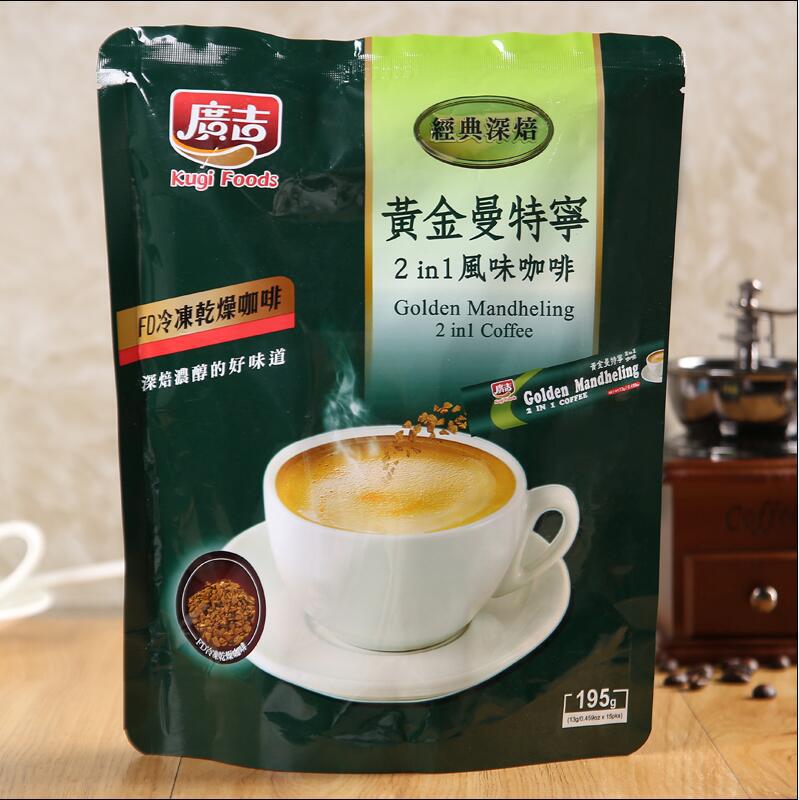 China Taiwan Imported Guangji Classic Deep Roasted Golden Mandheling Flavor Coffee Two-in-one China Taiwan Imported Guangji Classic Deep Roasted Golden Mandheling Flavor Coffee Two-in-one