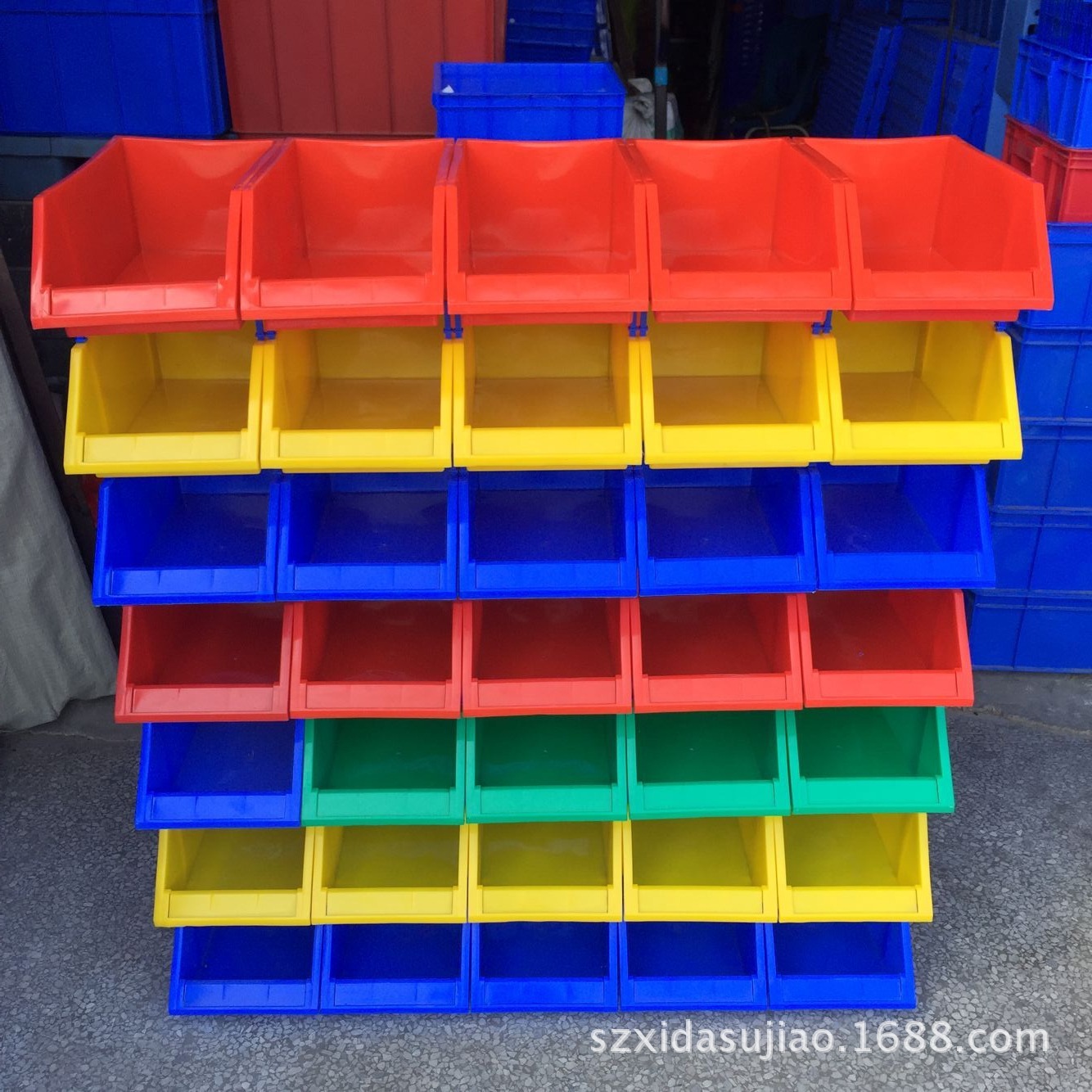 批发180*120*80组立式零件盒组合式工具盒工业周转箱