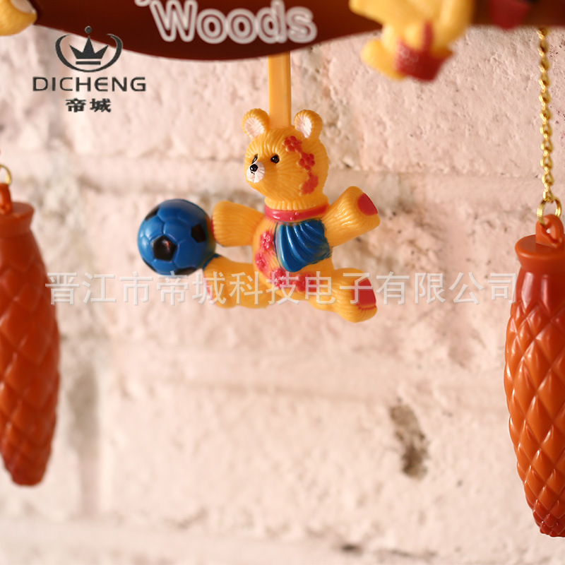 Al por mayor sala de estar Reloj de pared de los niños sala de tiempo swing Reloj de pared arte creativo europeo decoración del hogar Reloj de pared