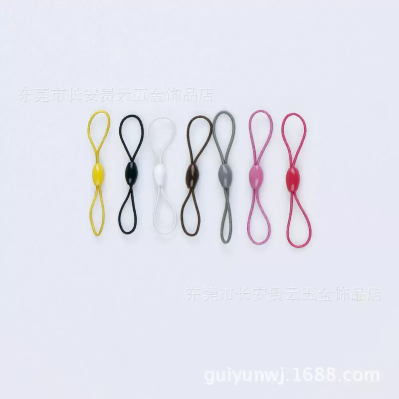 DIY弹力绳公仔挂绳公交卡防丢绳彩色弹力手机绳8字配饰挂绳