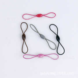 厂家批发7-8.5cm弹力绳8字卡套挂绳可挂饰品配件玩具公仔