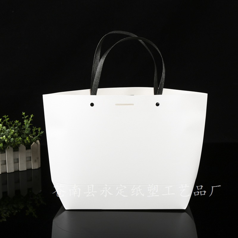 白卡纸袋定做 服装购物手提袋 创意纸质手提礼品袋特价批发