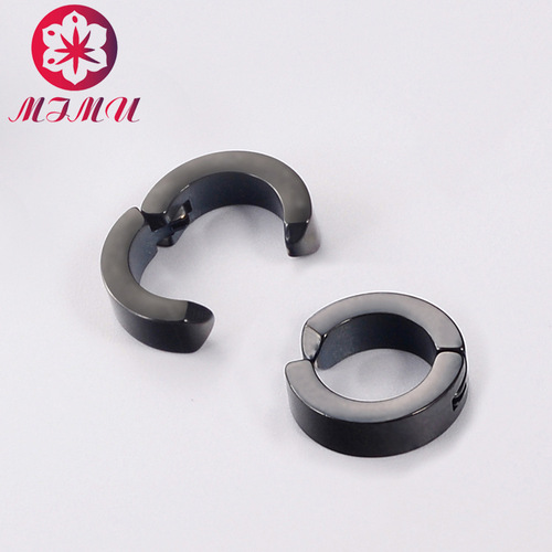 Earrings without piercing, titanium steel ear clips, non-fading, hypoallergenic earrings, high-end, elegant, earrings wholesale