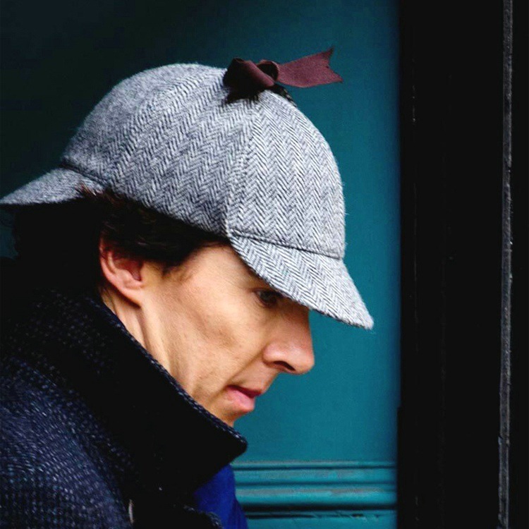 Aliexpress Sherlock Holmes Deerstalker Hat Detective Benedict Cumberbatch Sherlock Style Double-Brimmed Hat