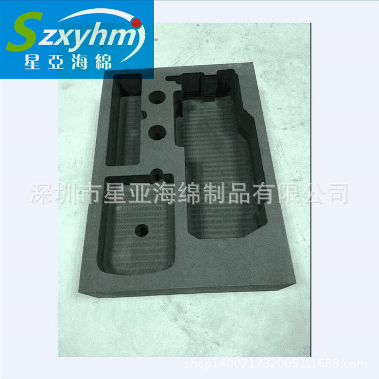 供应包装海绵内衬 防震海绵包装盒内托海绵 黑色海绵防损海棉