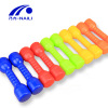 Plastic sports dumbbells for kindergarten for gym, gymnastics ecological toy