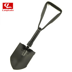24-inch outdoor camping digging tool folding three-fold shovel engineer shovel (large size) wholesale